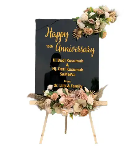 Papan Bunga Akrilik Pawidean